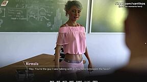 latina teen trades blowjob for cash in taboo university game