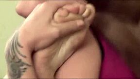Lesbians Sinn Sage and Holly Wellin in 60fps porn video