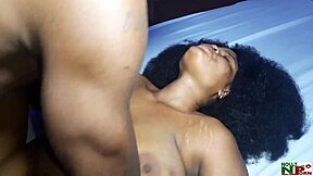 Tall Lizzy with African big black cock BBC continuation