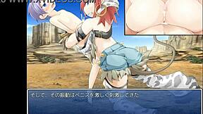 The half-man, half-bull hybrid's daughter in hot erotic animehentai action