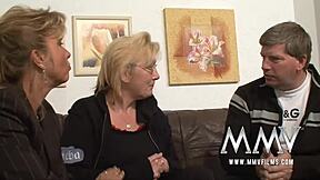 German housewife gets some action on the side