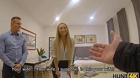 Cheating wife gets caught and fucked by her husband's friend