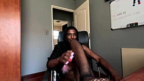 This is a softcore content with a beautiful woman wearing a hijab while she pleases herself