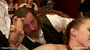 Bondage and discipline with an orgy and a kinky setting