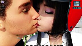 Beautiful boobs and hot shower scene in Sunshine Love’s game