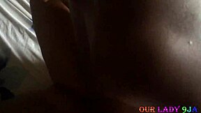 Big black cock penetrates chubby girl's pussy in group sex