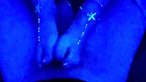 Big tits and footjob for monster cock in homemade porn