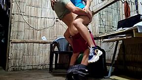 Hot nurses in action, riding and fucking like amateurs