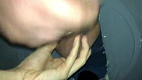 Married man goes to the swinger’s house to use the glory hole