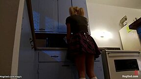 Big dick fucking in hardcore bondage scene