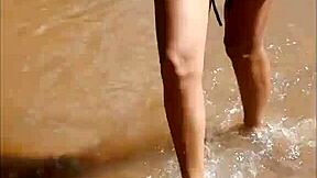 Hot outdoor sex with double penetration and orgasm
