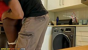 African housewife gets a rough fucking for her adultery