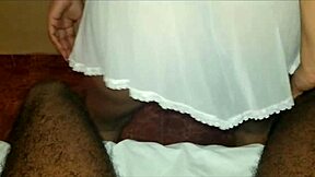 My honeymoon, my husband destroys my pussy with passion