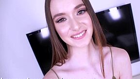 Hazel Moore's deepthroat skills are amazing and she loves to give blow jobs