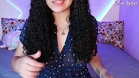 Agatha Dolly's straight 10-minute JOI experience - Petite Latina beauty gets you off