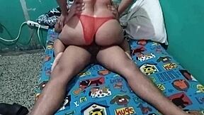 Amateur couple enjoys cowgirl and doggystyle sex with cumshot