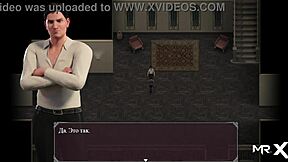 Erotic video game themed porn with a mature woman