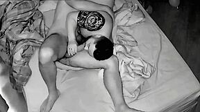 Gay spy cam captures amateur gay sex with anal action