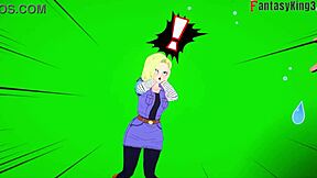 Bulma and Goku's passionate encounter in Dragon Ball Zex
