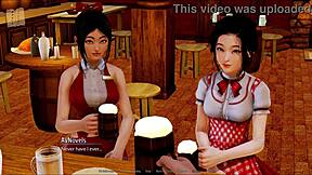 Harem Hotel 174: A walkthrough of the anime visual novel