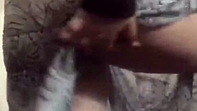 Hot housewife from India pleases herself