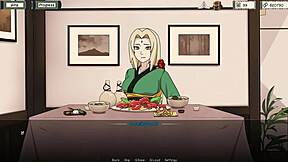 3D animated Naruto hentai featuring Tsunade and Dinaki