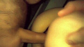 Old and young couple enjoys passionate and intense sex
