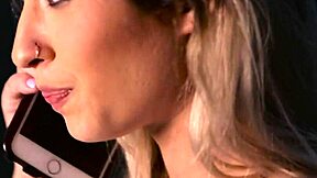 Hot teen lesbians Goldie Rush and Rachel James in action