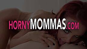 Skinny teen gets fingered and licked by mom’s friend