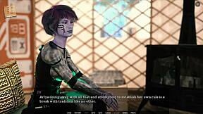 3D animated porn with commented gameplay: Tales from the unending void 158