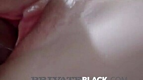 Private brunette gets her holes filled with BBC