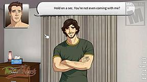 Muscular college teacher dominates in gay dating scene