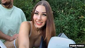 Public nudity enthusiast Shaiden Rogue's wild 1on1 adventures