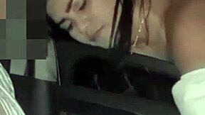 Satisfying an erection in the car with a total stranger