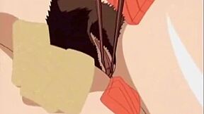 Cartoon adult movie with Asian woman and domination theme