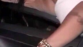 Satisfying an erection in the car with a total stranger
