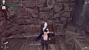 Succubus in action: Shaved pussy and cumshots