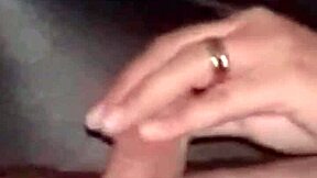 Satisfying an erection in the car with a total stranger