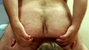 A submissive woman suffers through a rather unpleasant facial in this scene