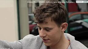 Young and straight Staxus twinks try out anal sex and more