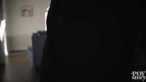 Jennifer and Rachael's taboo threesome with cum swapping