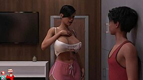 The golden boy 16: Hot anime game with milf and anime pussy