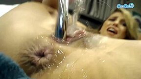 Big-boobed blonds Daisy and Destiny in steamy solo action