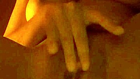 Hot girl can’t hold back and has to masturbate and cum