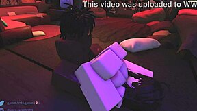 POV hentai game with rough sex and creampie