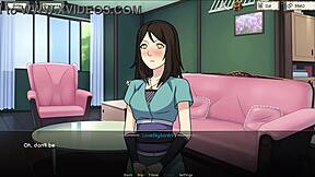 Naruto's kunoichi trainer Dinaki in pervert mode - Hentai