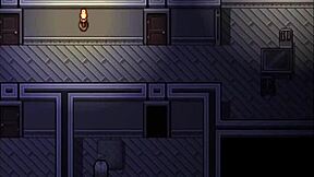 Big tits bouncing during zombie apocalypse in hentai game
