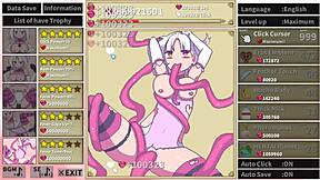 Hentai girl clicker game in action, gallery of anime babes