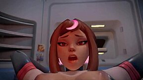 Overwatch 2 anime anal scenes compilation with futanari and hentai moments