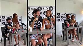 Hot Latina gets wet and wild in steamy interview